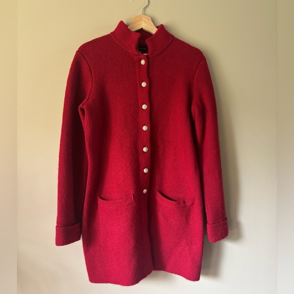 Adrienne Vittadini Wool Blend Cardigan - Picture 1 of 11